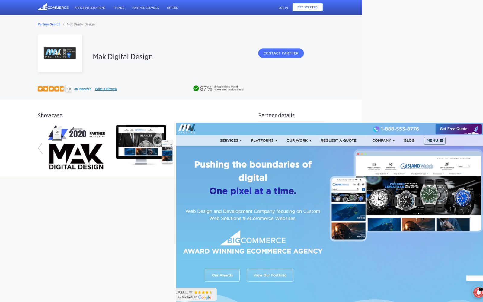 mak digital design bigcommerce developers